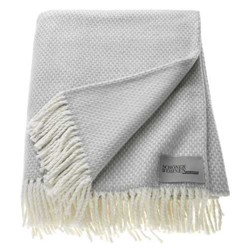 SCHÖNER WOHNENKollektion Black and White Zen Blanket & Reviews